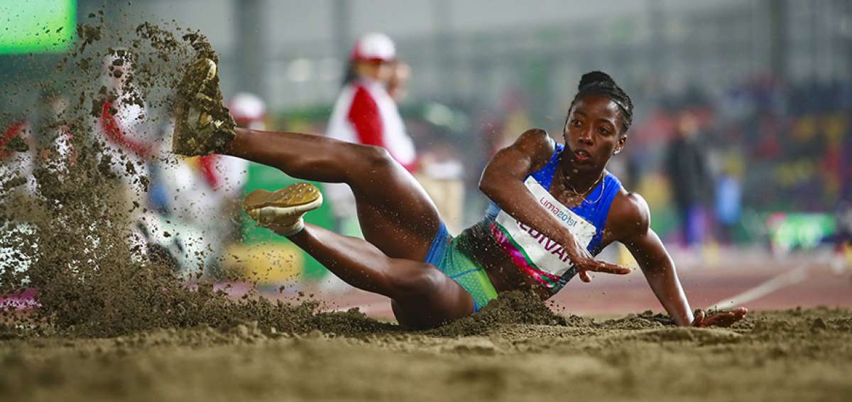 Luiba Zald&iacute;var integr&oacute; la delegaci&oacute;n de atletas ecuatorianos que compiti&oacute; a mediados de a&ntilde;o en los Juegos Panamericanos Lima 2019.
