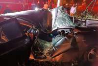 Fatal accidente de tránsito se registró en la autopista Simón Bolívar