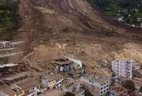 Los habitantes de Alausí, en Chimborazo, recuerdan este 26 de marzo de 2024 un año del deslave que se produjo en esta zona. Este evento dejó 65 muertos y 10 desaparecidos.