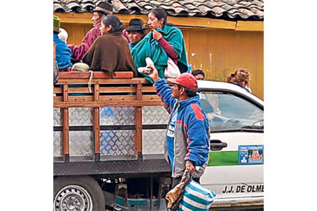 El uso de camionetas es inevitable