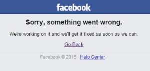 Facebook vuelve a presentar problemas en menos de una semana
