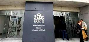 Fachada de la Sala de lo Penal de la Audiencia Nacional de Madrid.