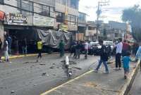 Accidente en Quito involucra nueve vehículos y deja una persona fallecida y varias heridas