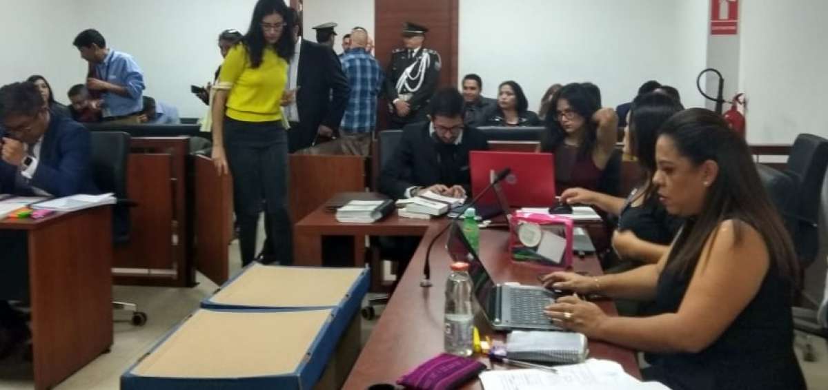 La diligencia se instal&oacute; en el Complejo Judicial Norte, en Quito.
