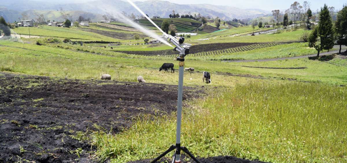 La agricultura es una de las principales actividades econ&oacute;micas que depende del agua y de los cambios clim&aacute;ticos.