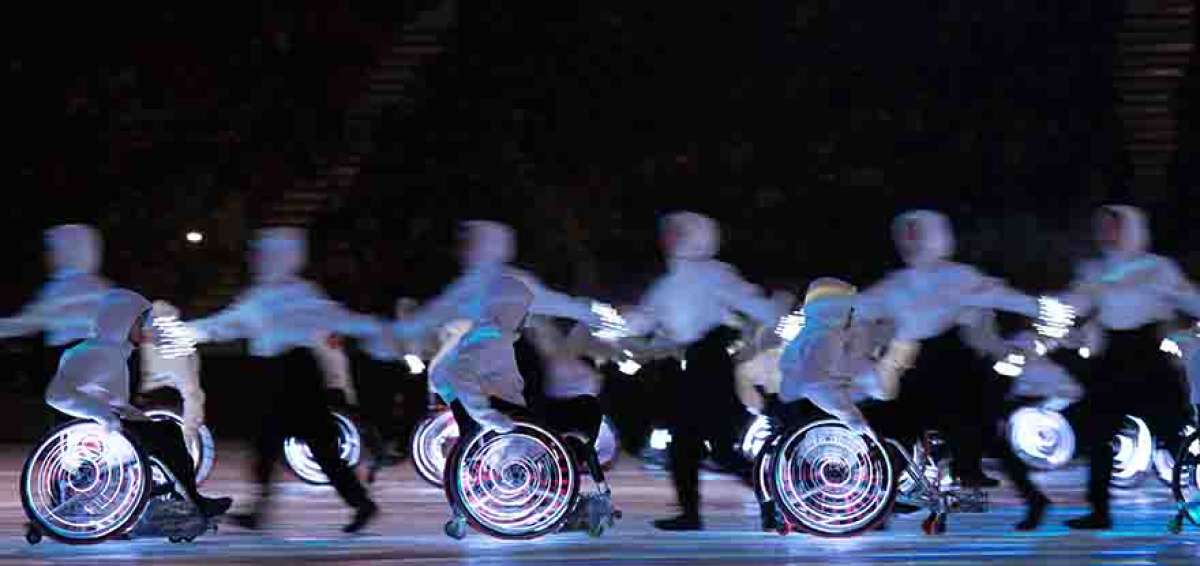 Las coreograf&iacute;as marcaron gran parte de la ceremonia de apertura. 