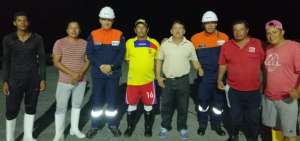 Los ciudadanos se encontraban a la deriva. Ya fueron trasladados a territorio ecuatoriano.