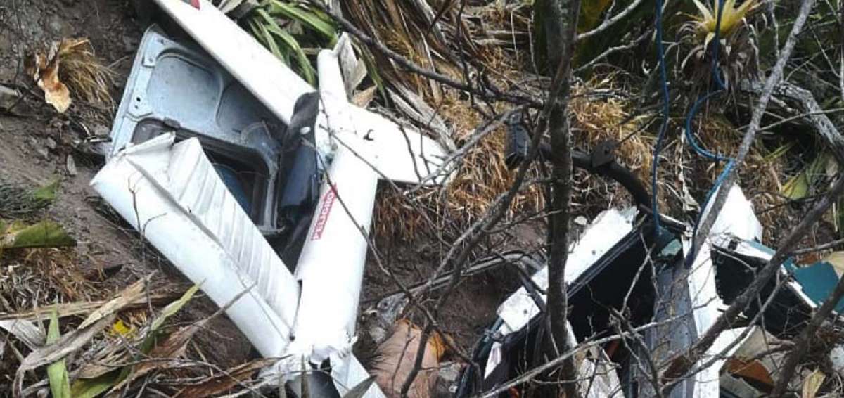 La aeronave privada sufri&oacute; el accidente en el sector de Cuambo, en el cant&oacute;n Ibarra. En el siniestro fallecieron sus dos ocupantes.