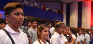 La ceremonia se realiz&oacute; en el Teatro Fedenador.