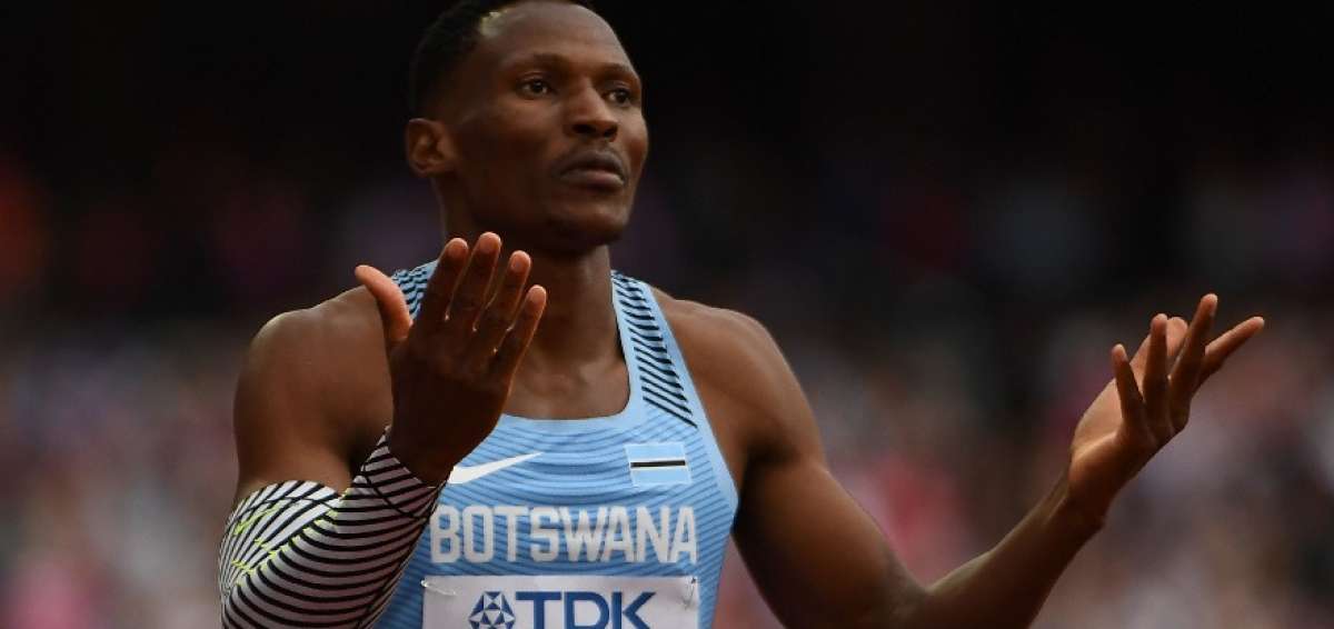 La IAAF autoriza finalmente a Makwala a correr en 200 metros