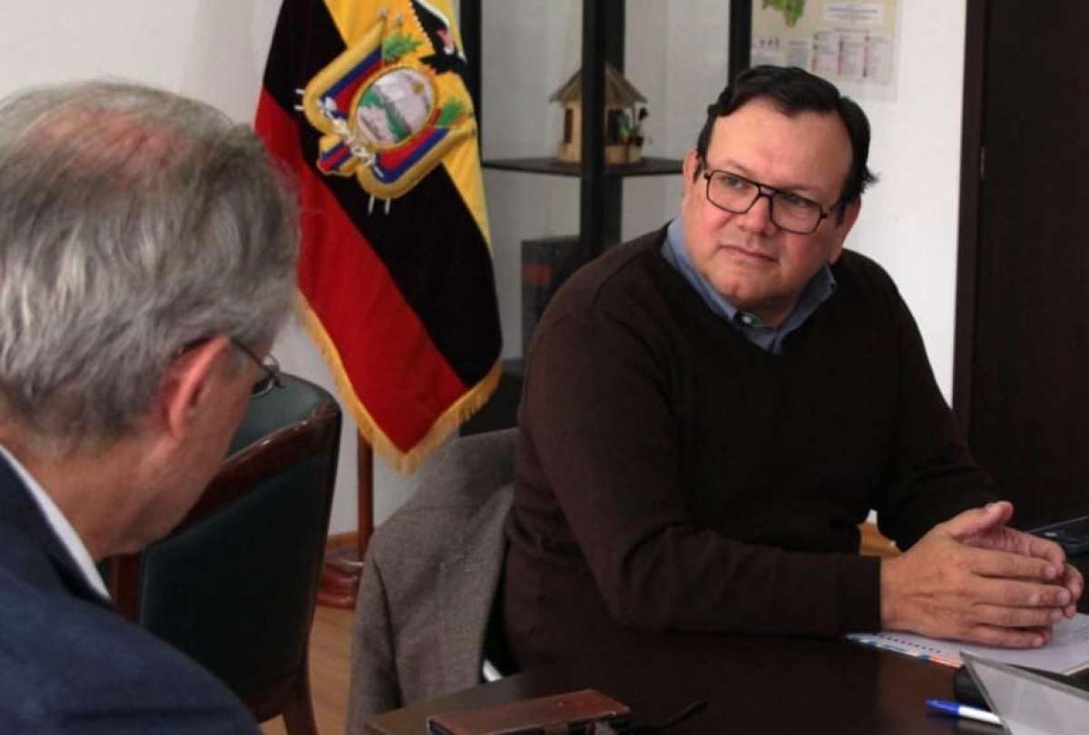 Bernardo Manzano agradeció al presidente Guillermo Lasso por la “generosidad de invitarme a participar en su equipo de Gobierno". 