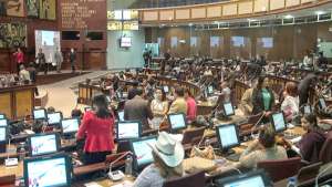 Cinco personas privadas de libertad, que presentaron petici&oacute;n de indulto, fueron rechazadas por la Asamblea Nacional. Foto: JOHN GUEVARA 