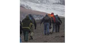 Ascender al volc&aacute;n Cotopaxi en estos d&iacute;as fue una experiencia reservada a pocos. Foto: Jhon Guevara/EL TEL&Eacute;GRAFO