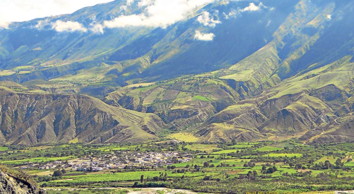Este sector pertenece a la parroquia rural Ambuqu&iacute;, la cual a su vez es parte del cant&oacute;n Ibarra. Foto: Cortes&iacute;a