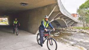 La plataforma empez&oacute; a ser construida en julio del a&ntilde;o anterior, luego de analizar los problemas por los congestionamientos en la zona. FOTO: JOS&Eacute; LUIS LLIVISACA