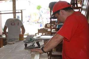La madera fue entregada al Centro de Rehabilitaci&oacute;n en la ciudad de Macas.