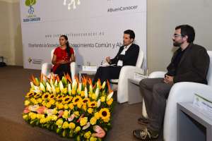 Guillaume Long, ministro Coordinador de Talento Humano, fue el encargado de dar la bienvenida y de inaugurar el evento.