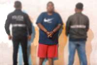 Alias 'Guatita' fue detenido el pasado 7 de agosto, después de un operativo de la Policía.