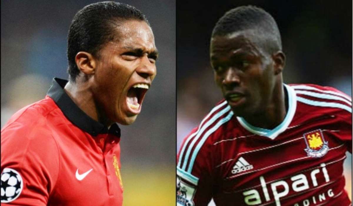 Antonio Valencia ingres&oacute; en el segundo tiempo por Manchester, mientras que Enner fue titular en el West Ham. Foto: Tomada de legionamarilla.com