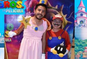 Estefanía y Cristian, la pareja ecuatoriana que llevó al siguiente nivel ser fans de Mario Bross