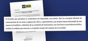PAIS apoya "la lucha frontal contra la corrupci&oacute;n de cualquier procedencia"