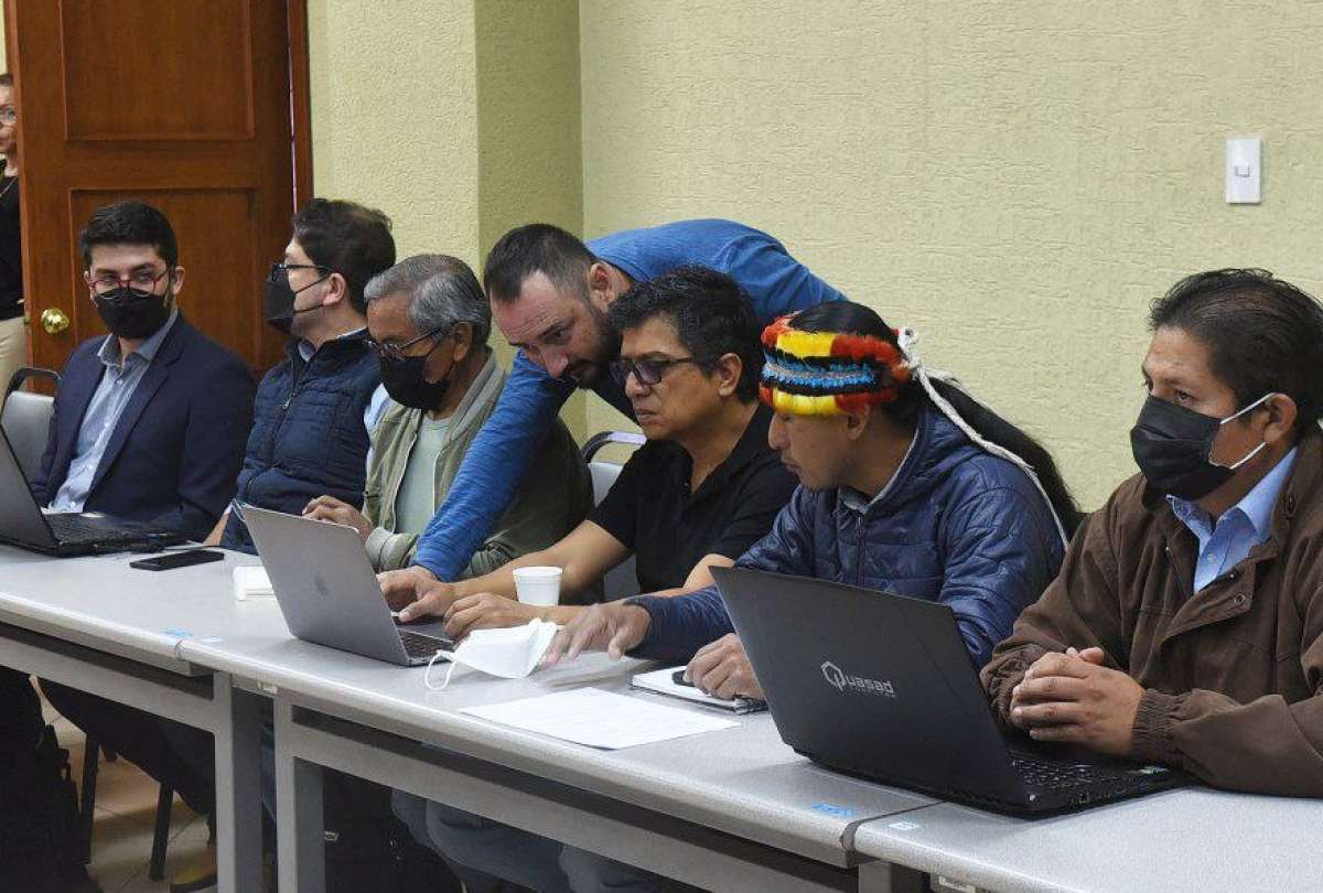 En la reunión se analizan los pedidos del sector indígena al Gobierno.