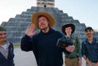 MrBeast aparece bajando una pirámide en Calakmul y genera polémicas.