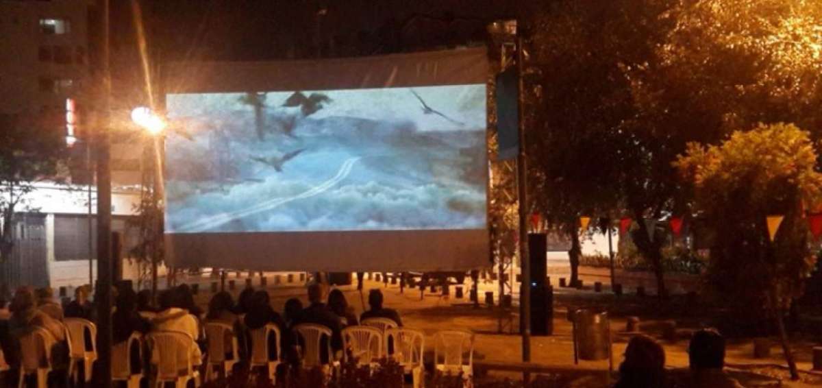 cine al aire libre