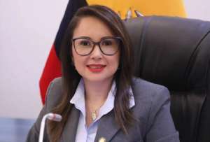 La ministra de Gobierno, Nataly Morillo, dio entrevista este mi&eacute;rcoles, 6 de mayo de 2026 en Ecuador Tv.