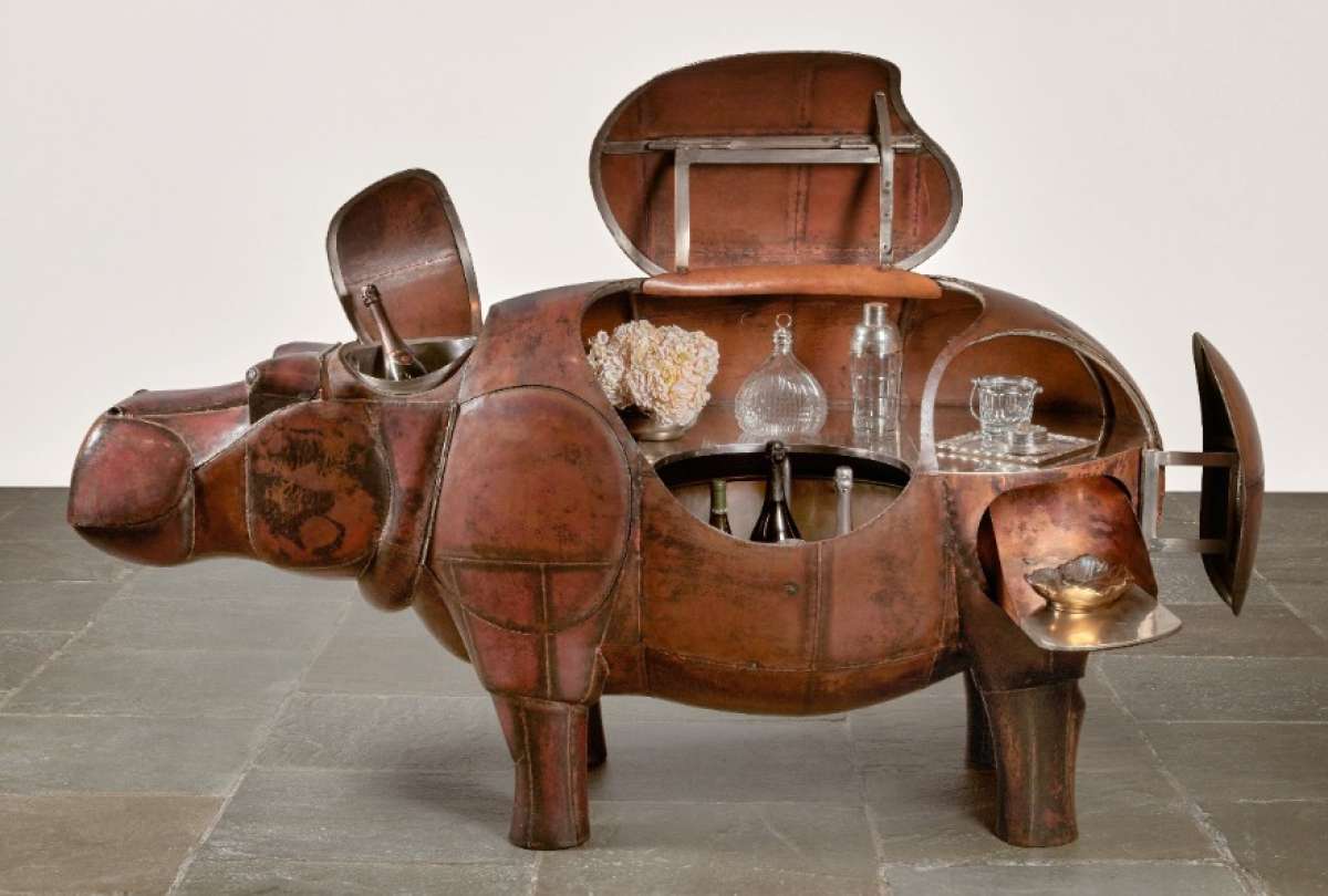 El ‘bar hipopótamo’ de Lalanne rompió récords en Sotheby’s.