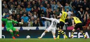 Gareth Bale fue el anotador del primer gol del cuadro madrile&ntilde;o.