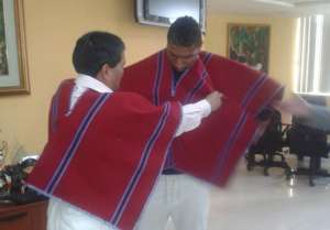 Govea se puso el ponchito