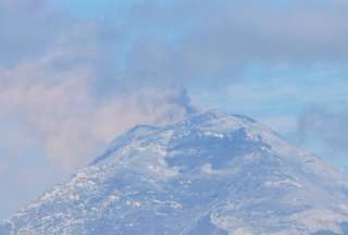 Podría generar caída de ceniza en las cercanías del volcán