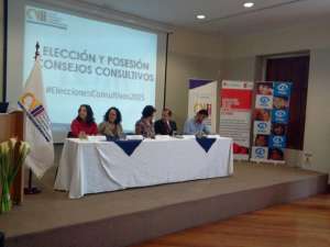 En Quito se cumple Asamblea Nacional para elegir a representantes nacionales de consejos consultivos de j&oacute;venes y adultos mayores. Foto: EL TEL&Eacute;GRAFO