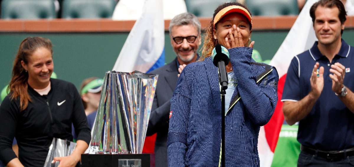La japonesa Naomi Osaka se proclama campeona en Indian Wells