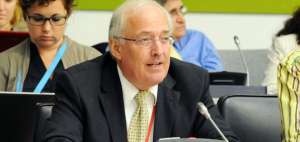 El representante de la UE en Ecuador, Peter Schwaiger.