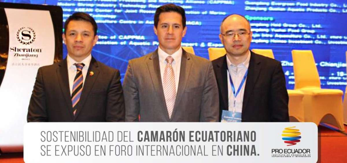 Ecuador asisti&oacute; al foro camaronero