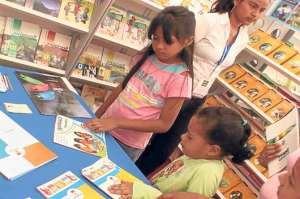 La Feria Internacional del Libro Expolibro congrega varias actividades dedicadas al p&uacute;blico infantil, que en a&ntilde;os anteriores fue el m&aacute;s grande. Foto: Expolibro