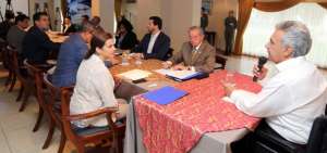 El presidente Len&iacute;n Moreno particip&oacute; del Gabinete de Seguridad. 