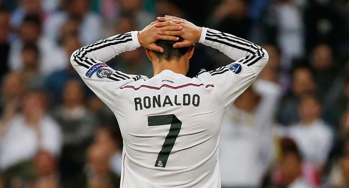 Cristiano Ronaldo ha mostrado su frustraci&oacute;n durante los &uacute;ltimos partidos con el Real Madrid. Foto: AFP