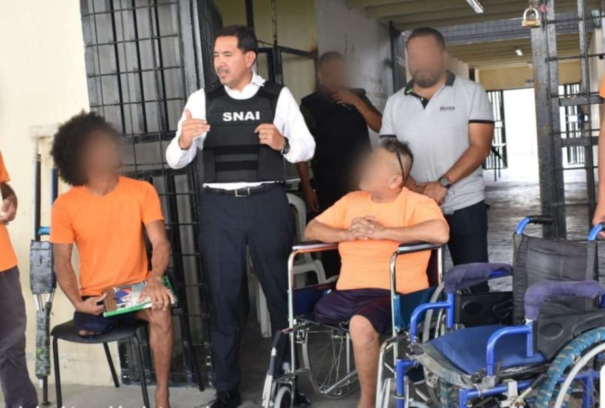 El Director General de la SNAI visitó los centros de privación de libertad y centros de adolescentes infractores.