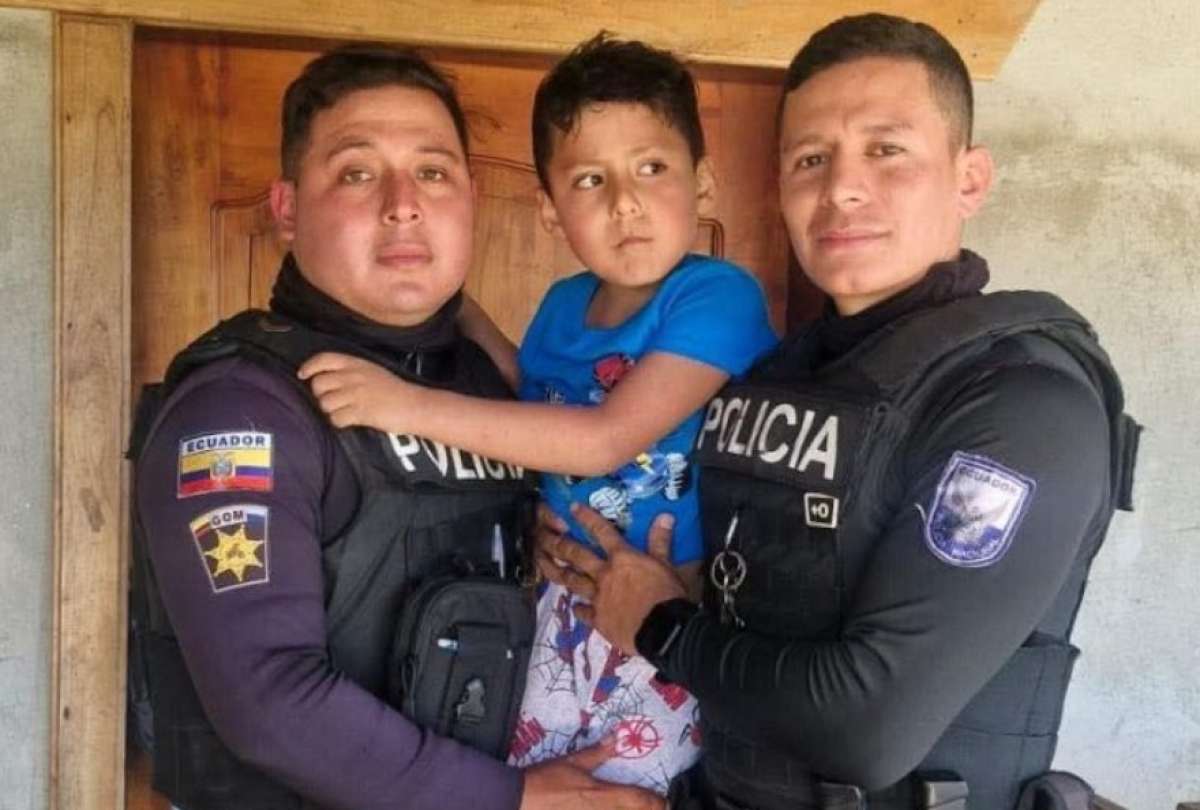 Ronny Nikolas Camacho Apolo, de 6 a&ntilde;os, fue localizado en Loja