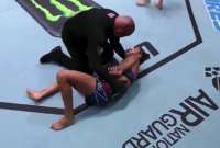 Peleadora de la UFC sufrió una dolorosa lesión en su combate
