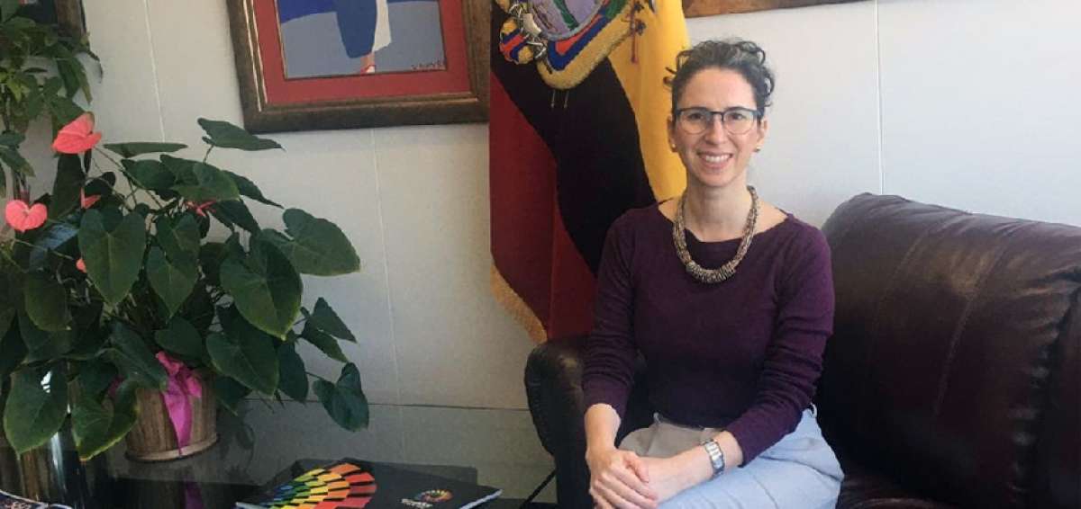 Ivonne Guzm&aacute;n. C&oacute;nsul General de Ecuador en Los &Aacute;ngeles-Califormia