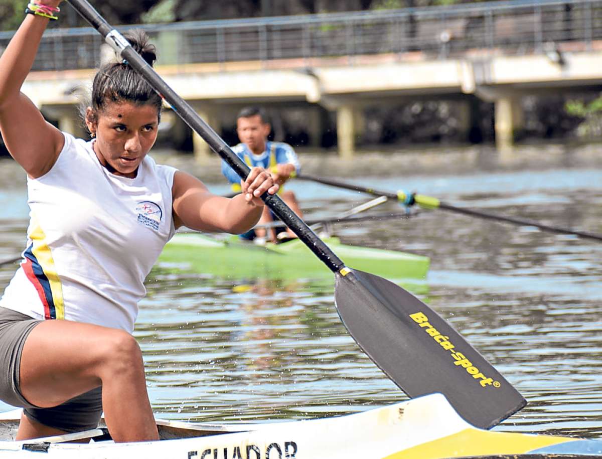 Joselin compiti&oacute; en Per&uacute;, Uruguay y China; en el &uacute;ltimo pa&iacute;s logr&oacute; el quinto lugar en las Olimpiadas de la Juventud, Nanjing. Foto: Archivo / El Tel&eacute;grafo