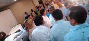  La asamblea nacional de la agrupaci&oacute;n se realiz&oacute; en el Centro de Convenciones Sim&oacute;n Bol&iacute;var de Guayaquil.