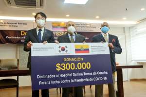 Corea dona $ 300 mil para potenciar Hospital General Delfina Torres de Concha en Esmeraldas