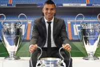 El brasileño Casemiro jugará en el Manchester United. 