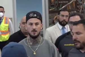 Benedetto lleg&oacute; al Ecuador