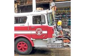 Criminal&iacute;stica, en lugar del incendio